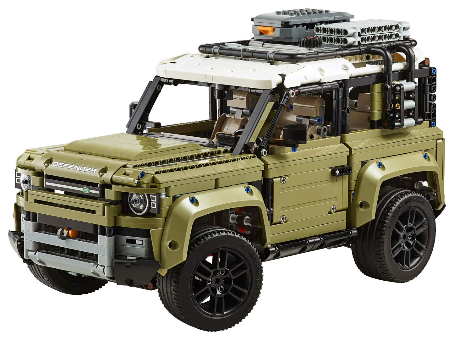 LEGO Technic Land Rover Defender 42110 Building Kit (2,573 Pieces) – Authentic, Display-Worthy Model