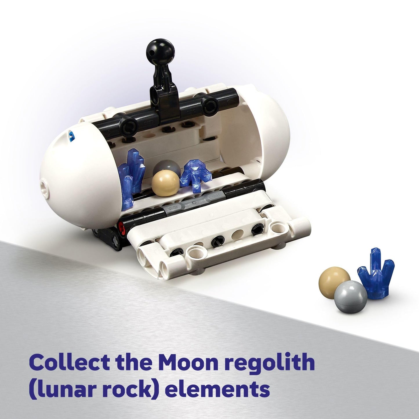 LEGO Technic Lunar Outpost Moon Rover 42211 – All-Terrain Space Vehicle Building Toy for Ages 10+