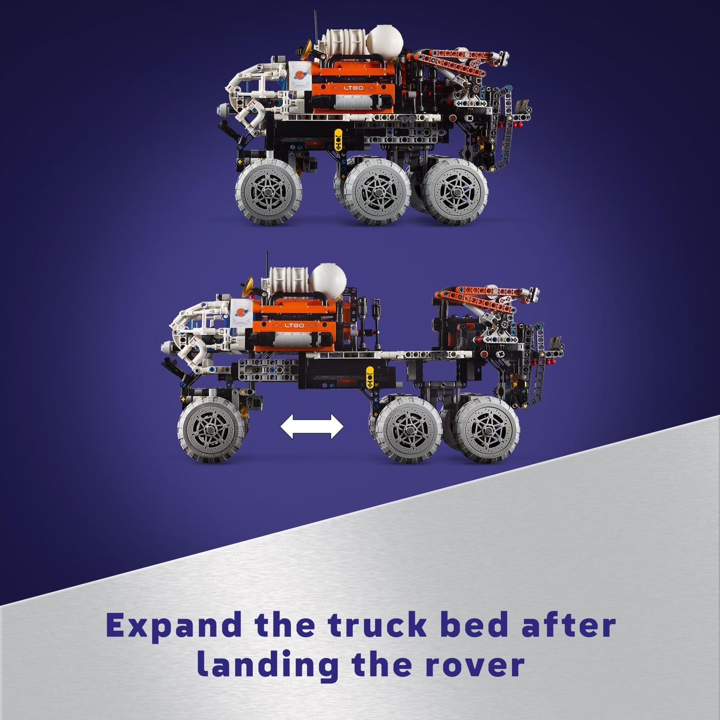 LEGO Technic Mars Crew Exploration Rover 42180 – Build & Display Space Toy for Ages 11+