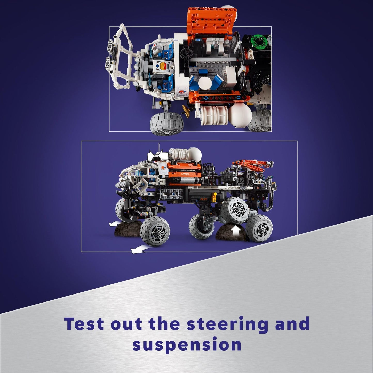 LEGO Technic Mars Crew Exploration Rover 42180 – Build & Display Space Toy for Ages 11+