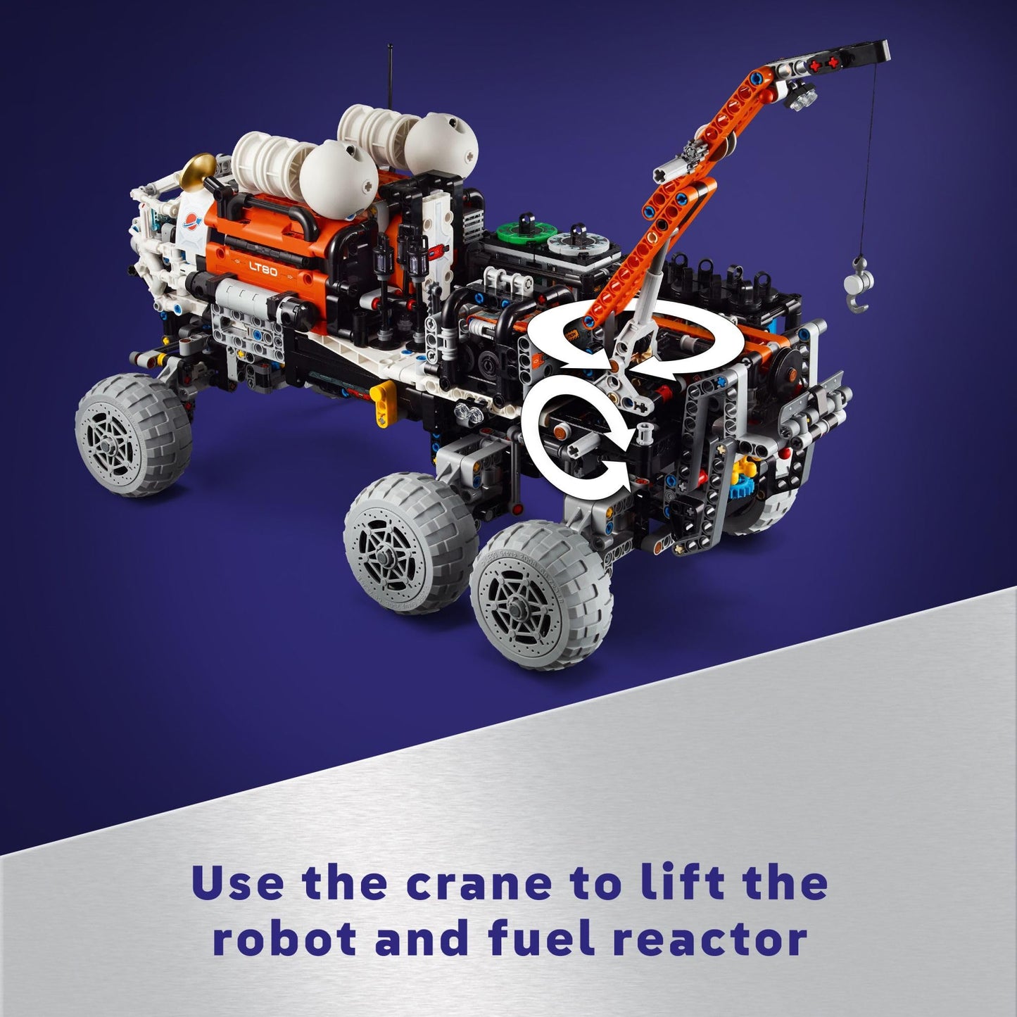 LEGO Technic Mars Crew Exploration Rover 42180 – Build & Display Space Toy for Ages 11+