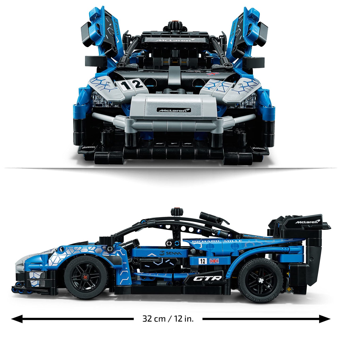 LEGO Technic McLaren Senna GTR 42123 – Build & Display an Authentic McLaren Supercar