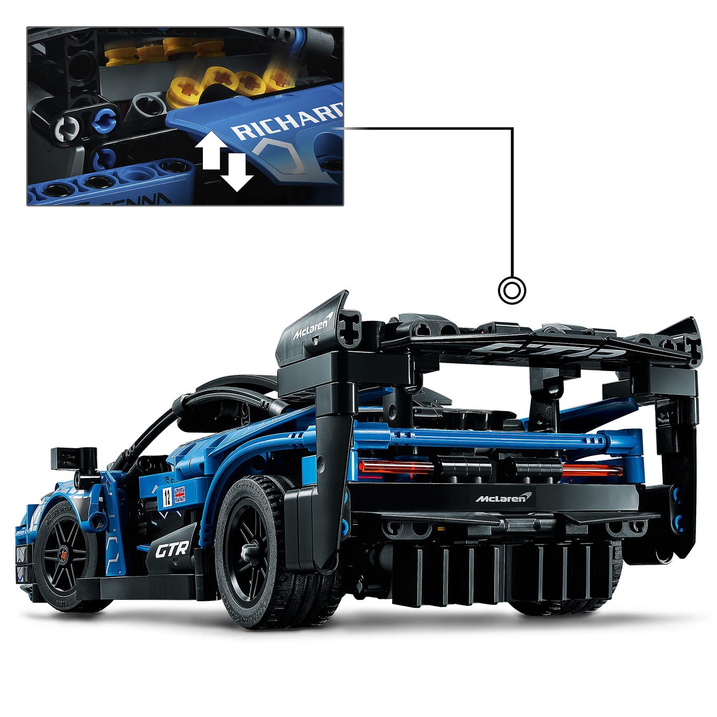 LEGO Technic McLaren Senna GTR 42123 – Build & Display an Authentic McLaren Supercar