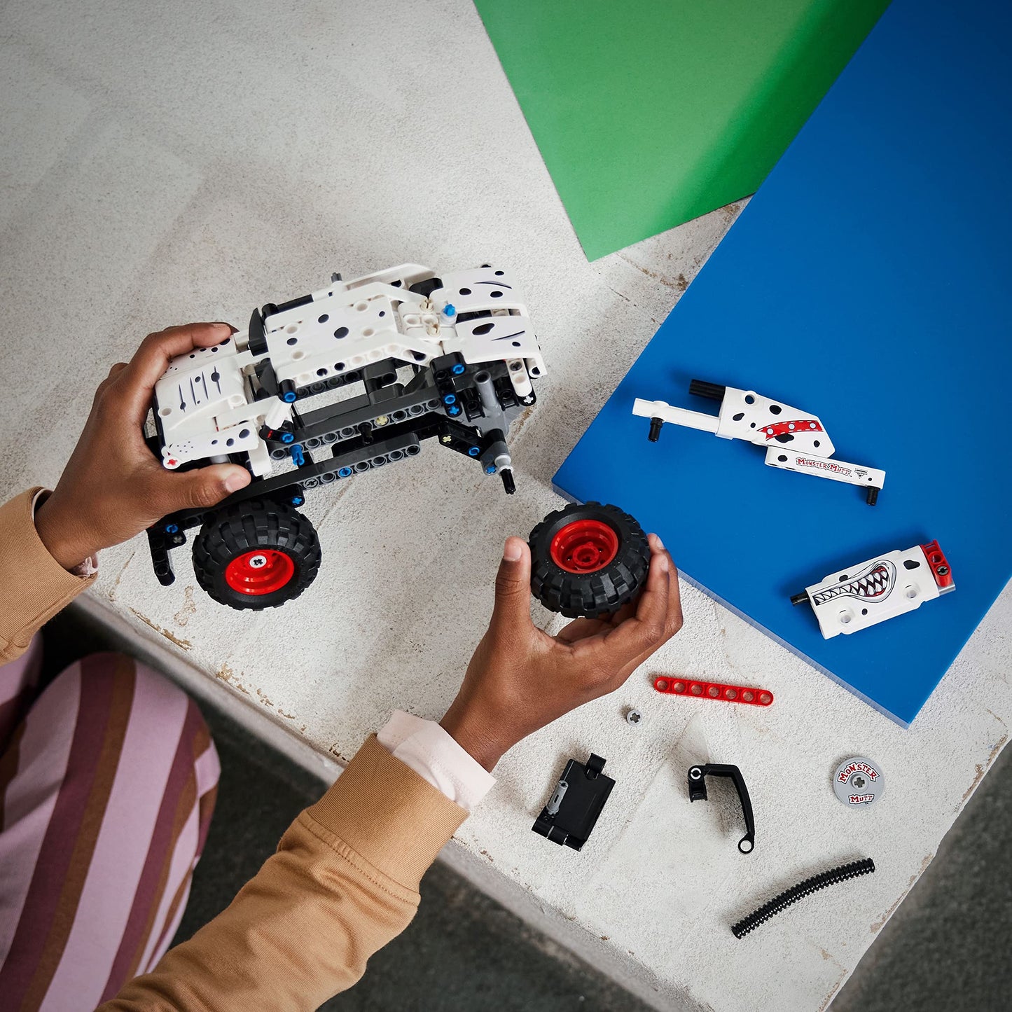 LEGO Technic Monster Jam Monster Mutt Dalmatian 42150 – 2in1 Pull-Back Racing Truck