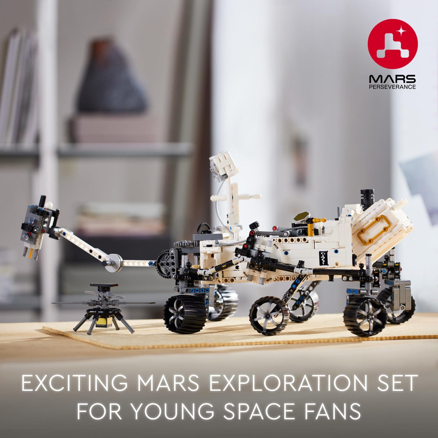 LEGO Technic NASA Mars Rover Perseverance 42158 with AR App – 1132-Piece Build