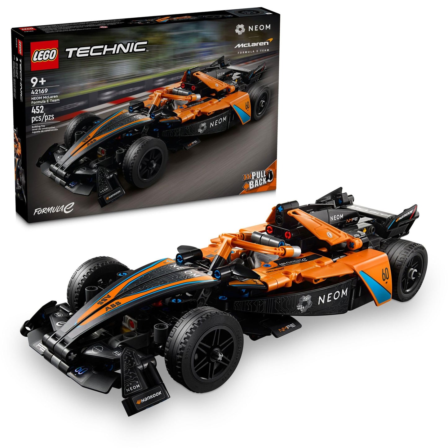 LEGO Technic NEOM McLaren Formula E Race Car 42169 | Build, Steer & Race