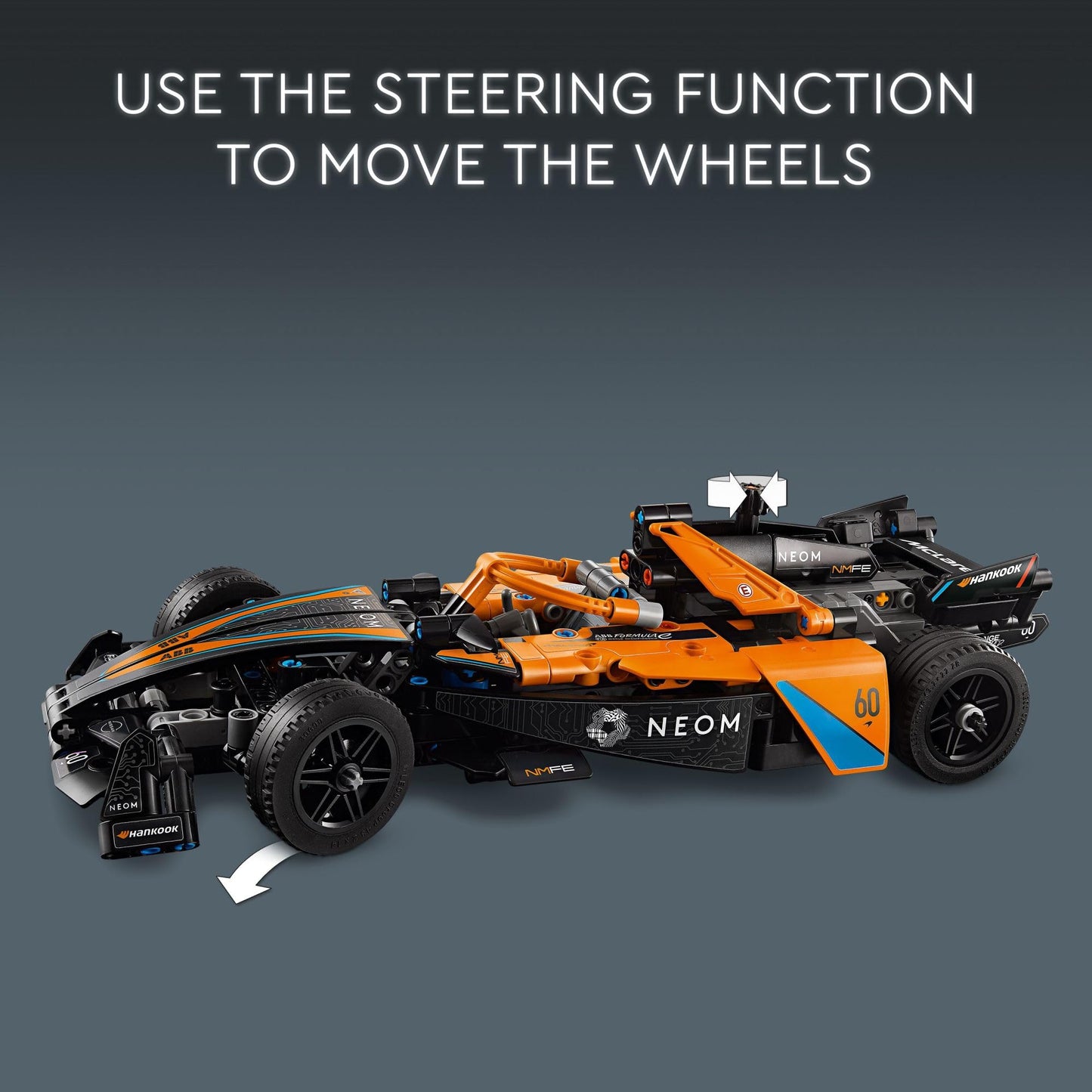 LEGO Technic NEOM McLaren Formula E Race Car 42169 | Build, Steer & Race