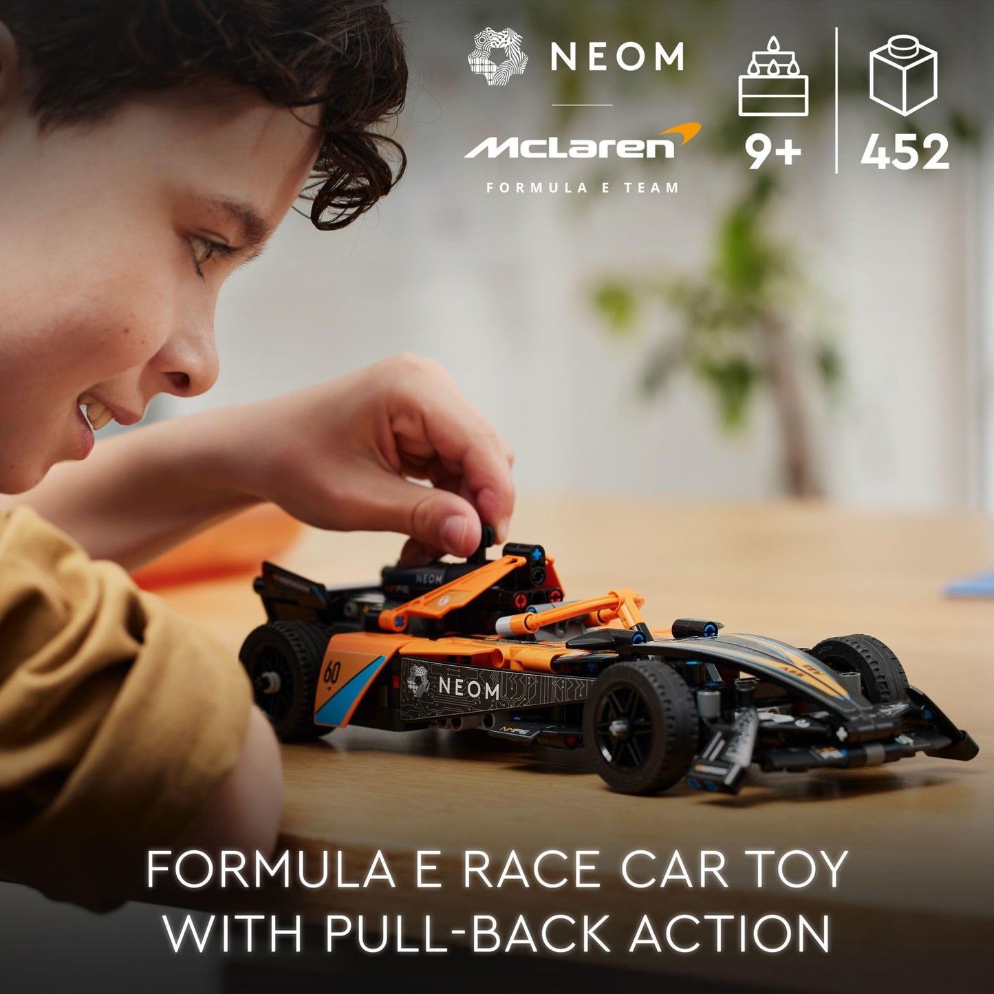 LEGO Technic NEOM McLaren Formula E Race Car 42169 | Build, Steer & Race
