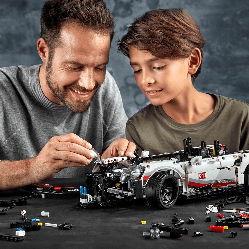 LEGO Technic Porsche 911 RSR Building Set – Realistic Car Model & Advanced Construction Kit