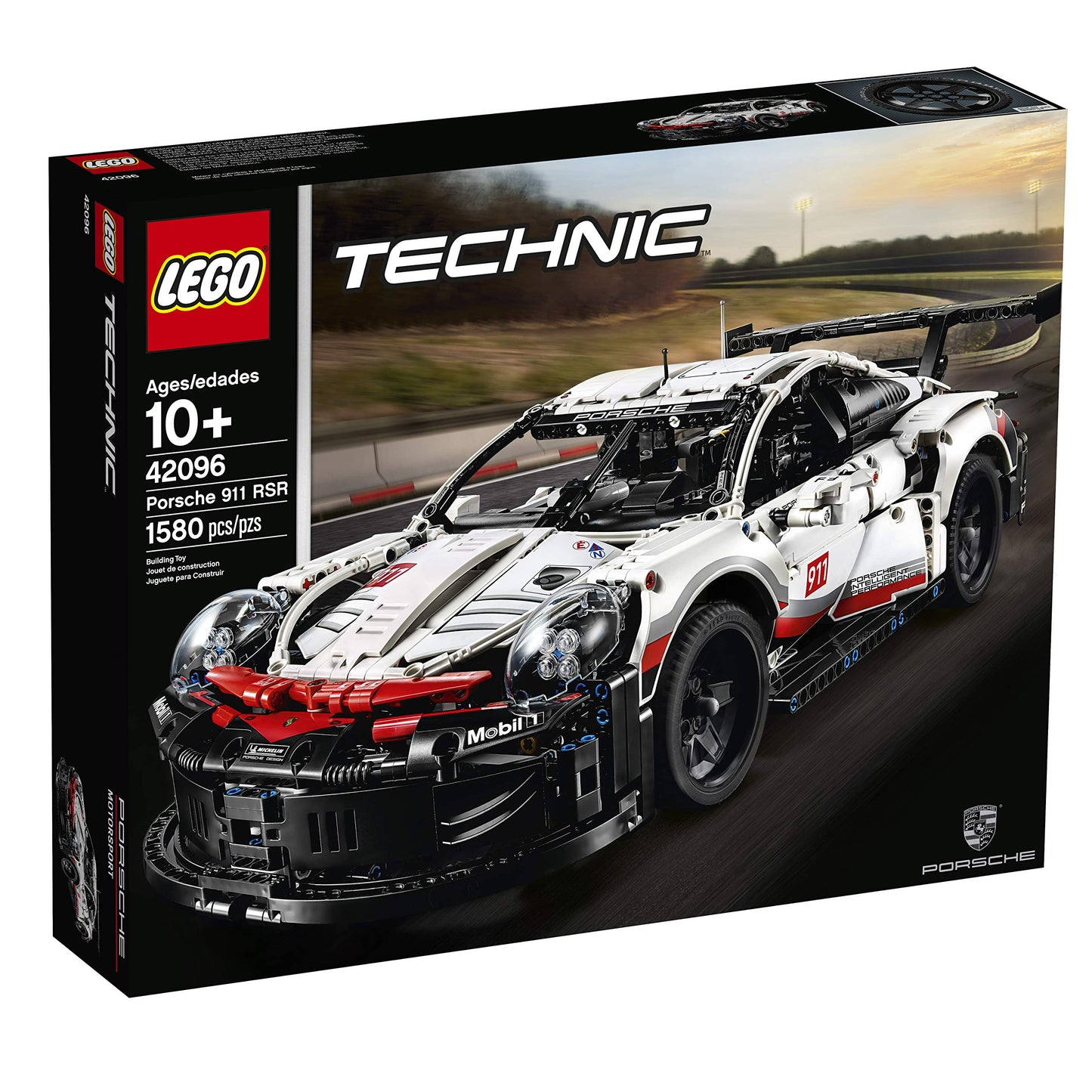 LEGO Technic Porsche 911 RSR 42096 – Advanced Race Car Model Kit