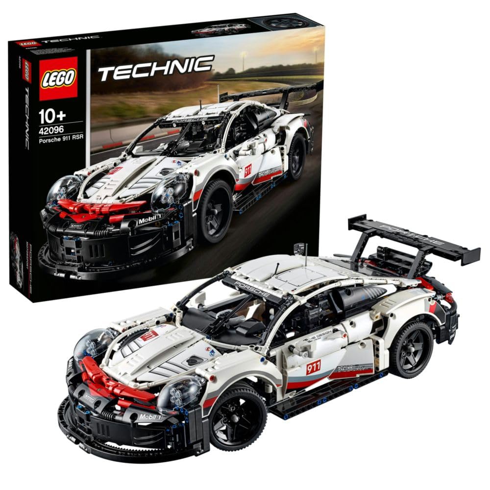 LEGO Technic Porsche 911 RSR Building Set – Realistic Car Model & Advanced Construction Kit