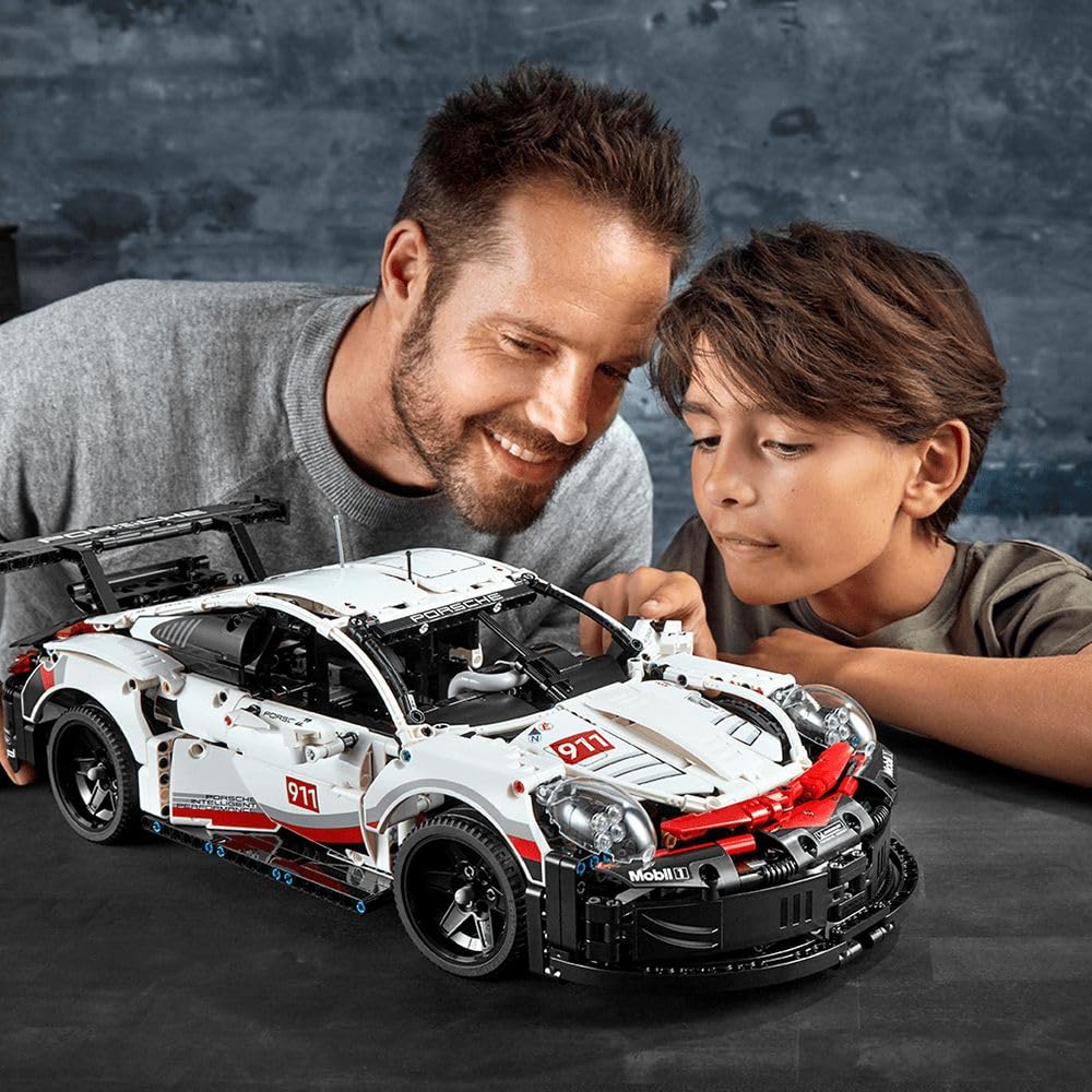 LEGO Technic Porsche 911 RSR Building Set – Realistic Car Model & Advanced Construction Kit