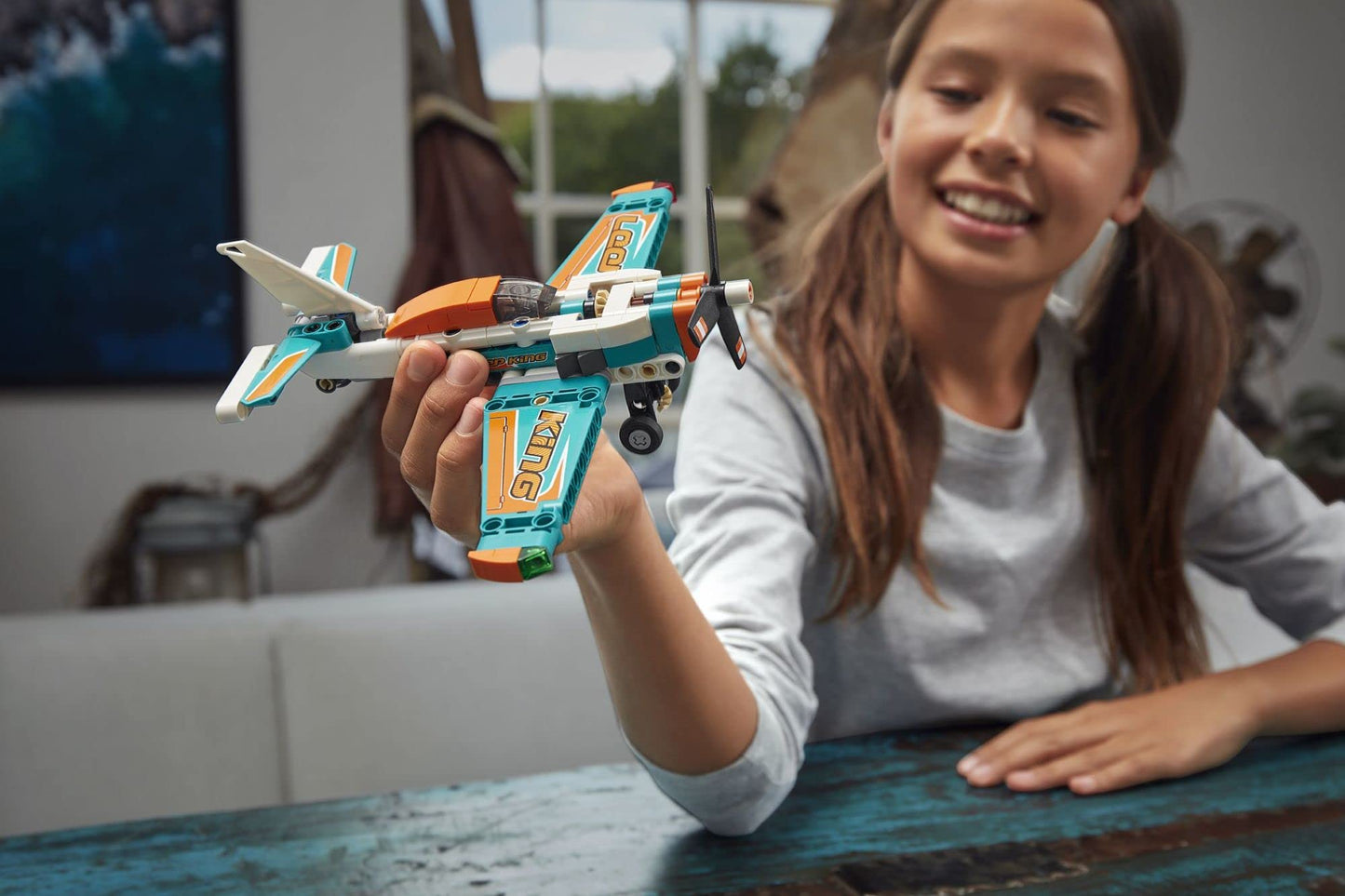 LEGO Technic Race Plane 42117 – 2-in-1 Building Set for Kids