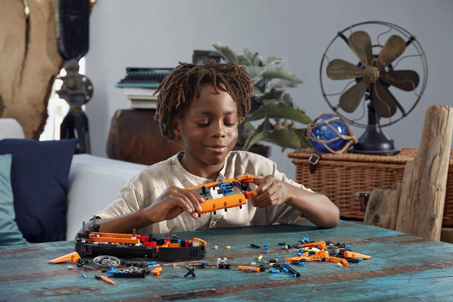 LEGO Technic Rescue Hovercraft 42120 – 457 Pieces, 2-in-1 Aircraft, Ages 8+