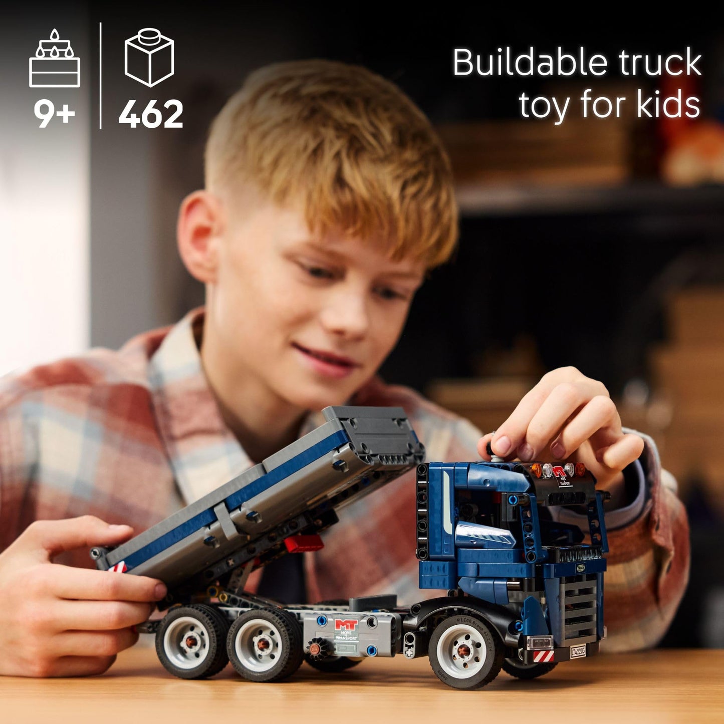 LEGO Technic Tipping Dump Truck 42203 | Realistic Mechanisms for 9+ Builders