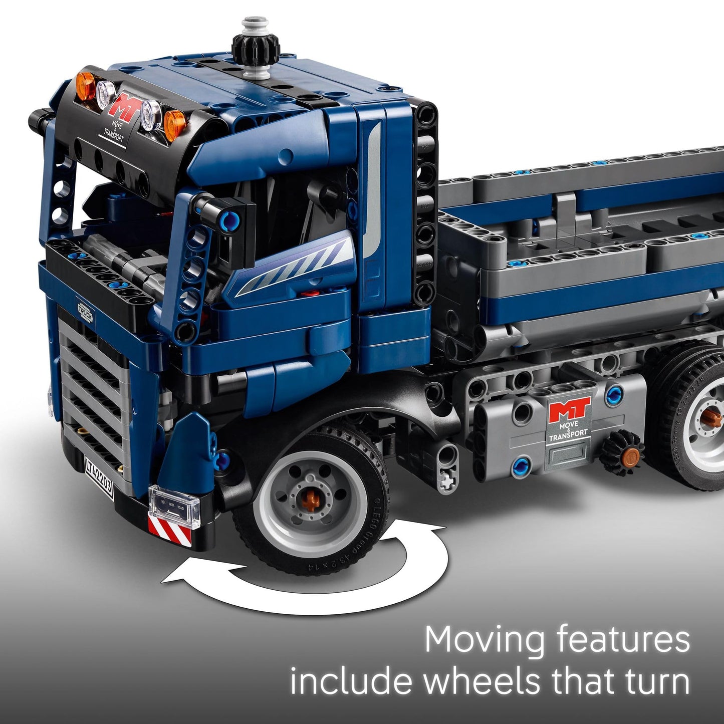 LEGO Technic Tipping Dump Truck 42203 | Realistic Mechanisms for 9+ Builders