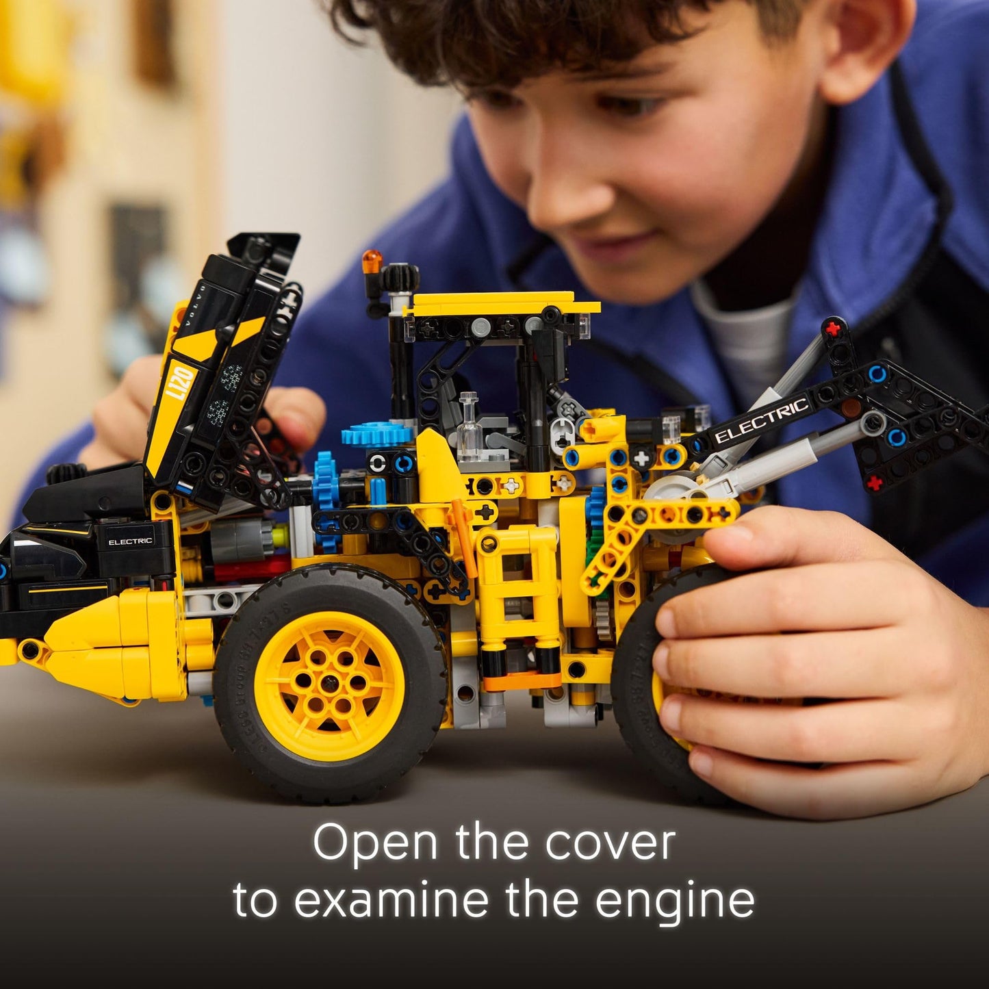 LEGO Technic Volvo L120 Electric Wheel Loader (42209) – Realistic Eco-Friendly Building Set for 9+