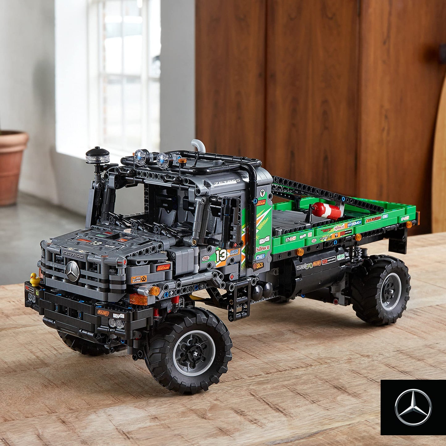 LEGO Technic 4x4 Mercedes-Benz Zetros Trial Truck 42129 – App-Controlled Building Kit (2,110 Pieces)