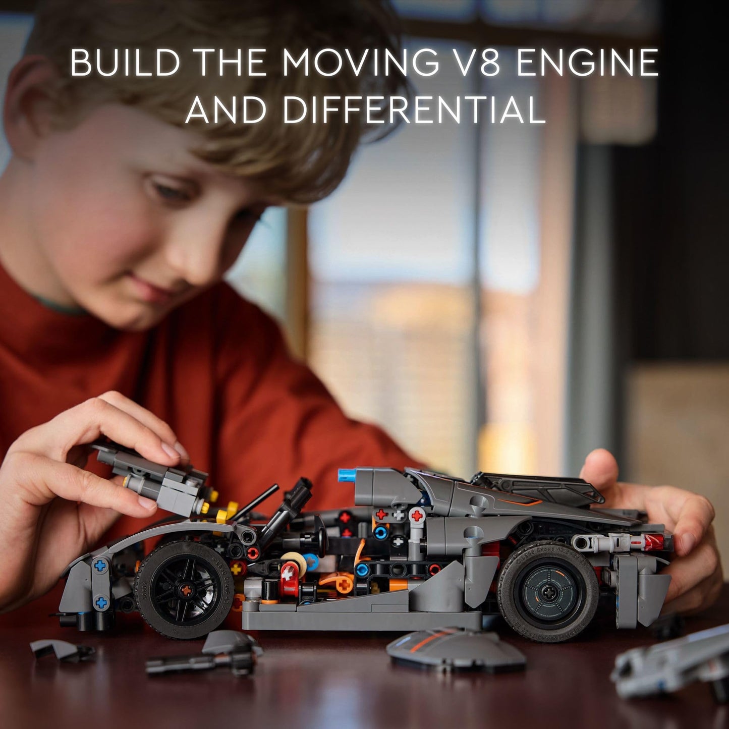 LEGO Technic Koenigsegg Jesko Absolut Grey Hypercar 42173 | Buildable Sport Car Toy