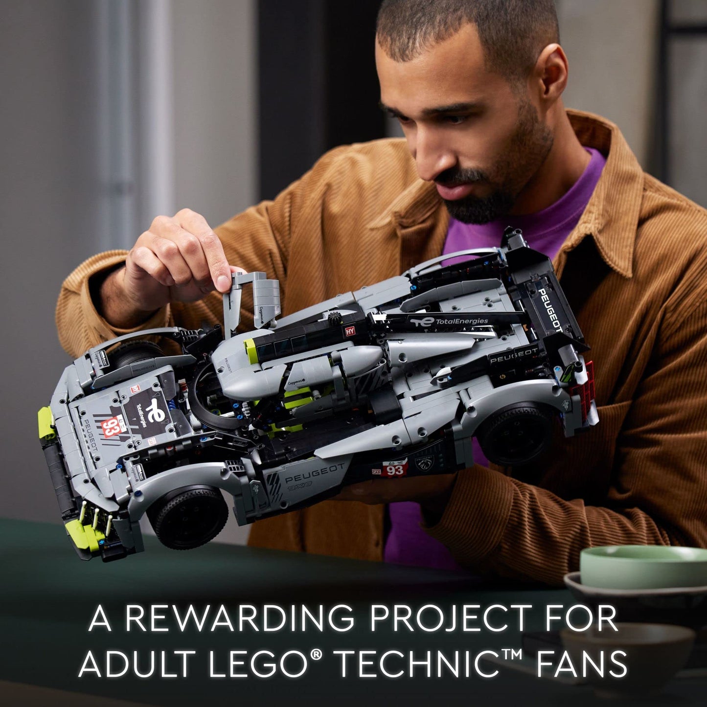 LEGO Technic Peugeot 9X8 24H Le Mans Hybrid Hypercar (42156) – 1:10 Model Kit
