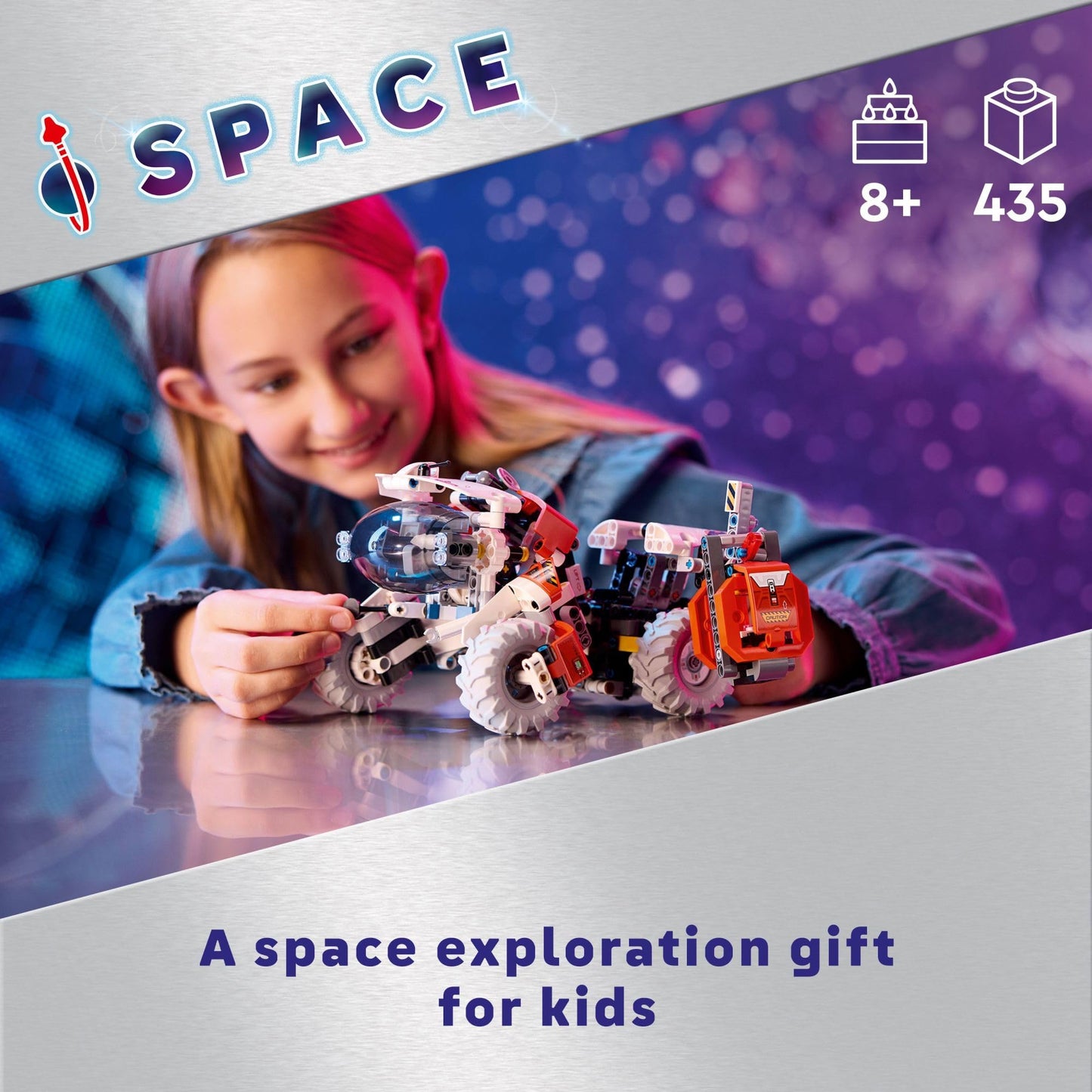 LEGO Technic Surface Space Loader LT78 (42178) – Space Exploration Vehicle for Kids