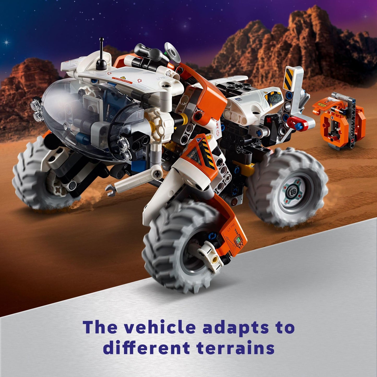 LEGO Technic Surface Space Loader LT78 (42178) – Space Exploration Vehicle for Kids