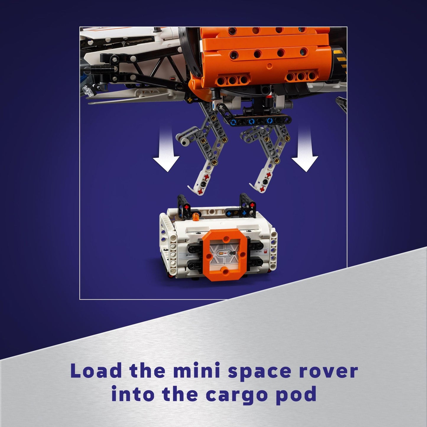 LEGO Technic VTOL Heavy Cargo Spaceship LT81 (42181) – Space Themed Building Toy for 10+