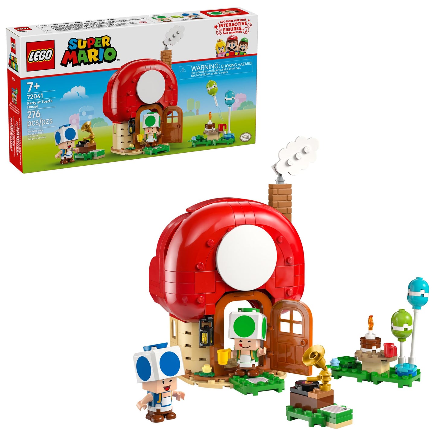 LEGO Super Mario Party at Toad's House (72041) – Build & Pretend Play Set