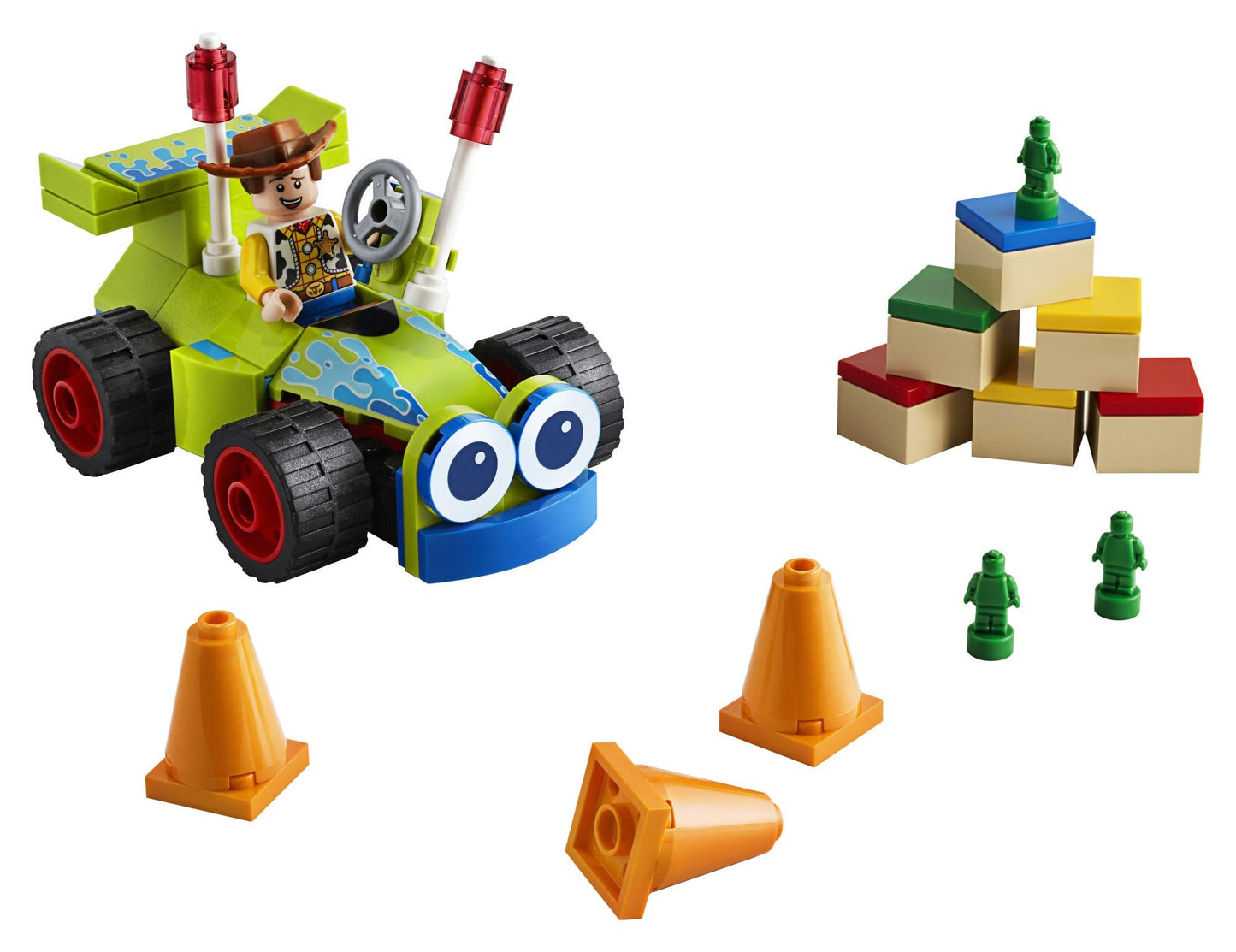 LEGO Toy Story 4 Woody & RC 10766 Building Kit – 69 Pieces | For Ages 4+