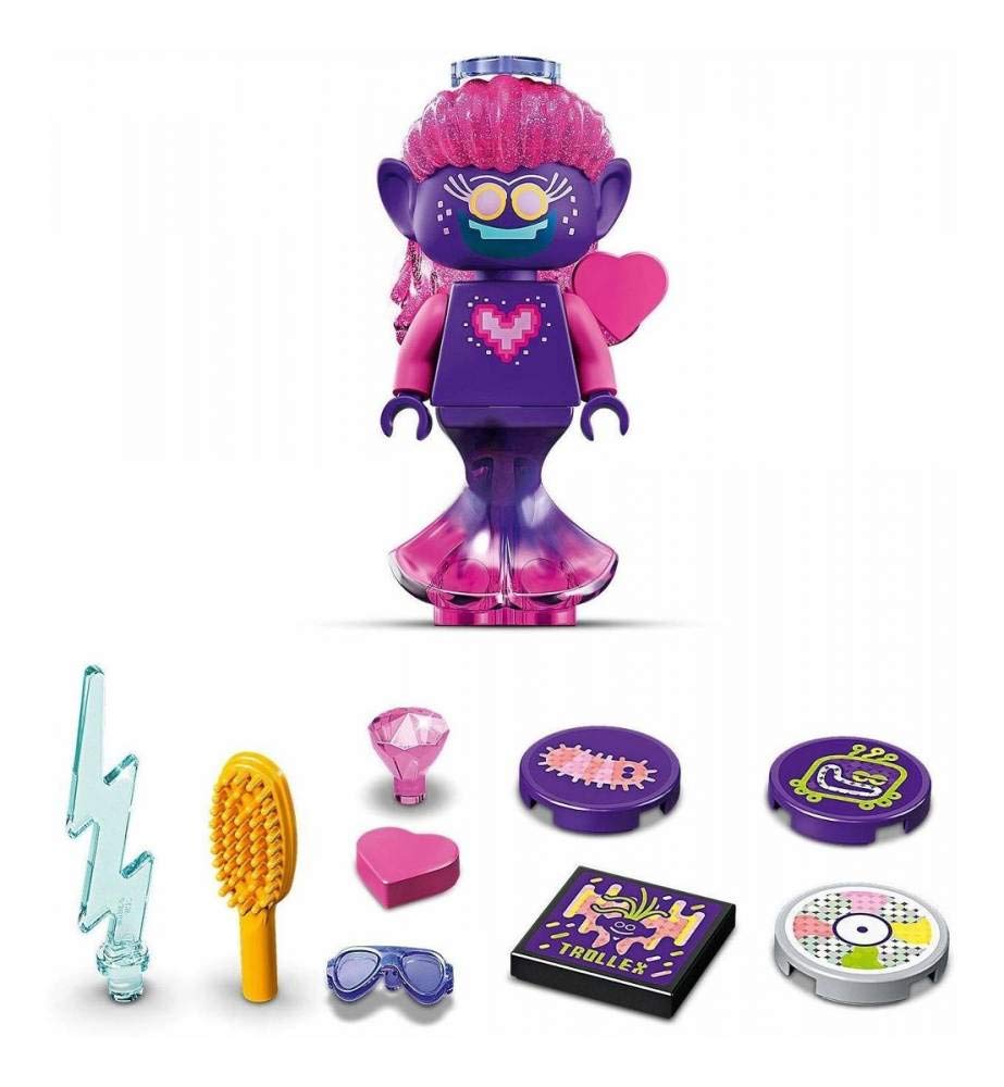 LEGO Trolls World Tour Techno Reef Dance Party 41250 Building Kit – Creative Trolls Playset