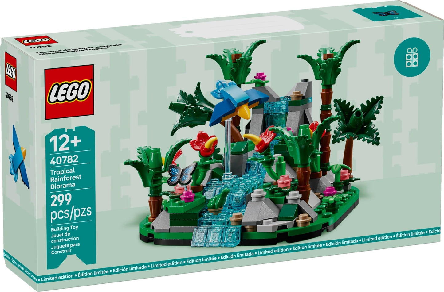 LEGO 40782 Tropical Rainforest Diorama – Limited Edition Display