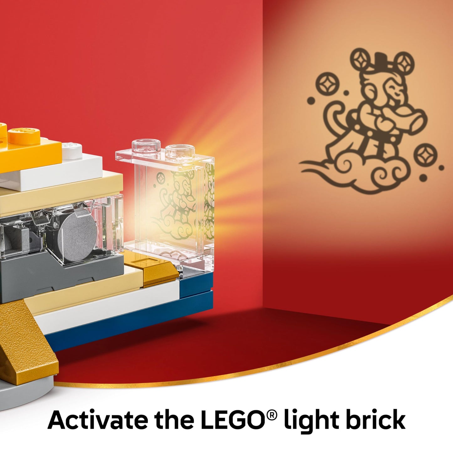 LEGO Spring Festival Trotting Lantern 80116 – Educational Building Set for Year of the Snake
