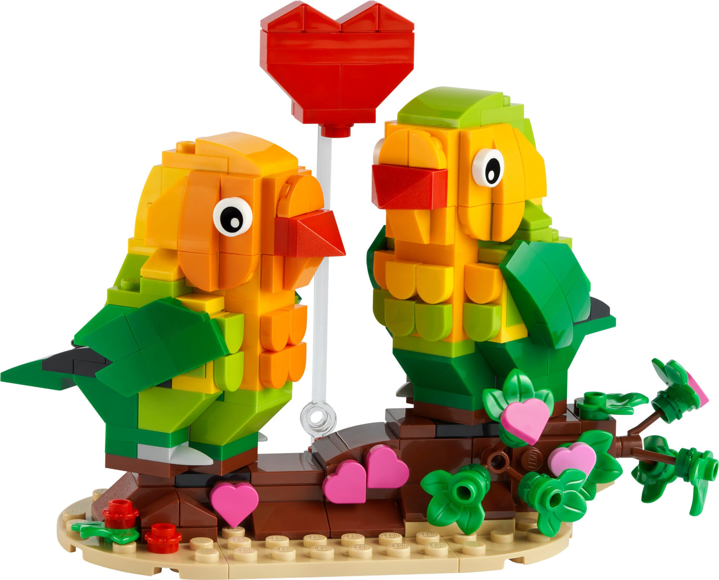LEGO Valentine Lovebirds 40522 Building Kit – 298 Pieces, Gift for Valentine
