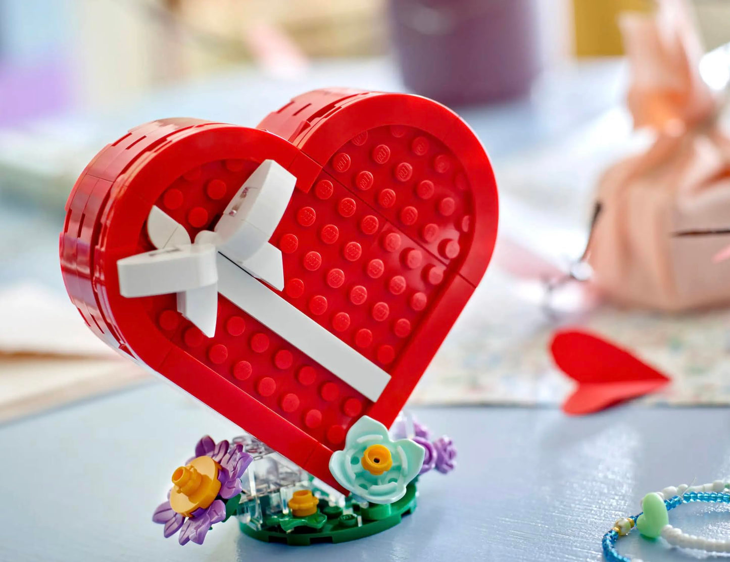 LEGO Creator Celebration Series: Valentine’s Day Box (40759) | 172-Piece Heart-Shaped Gift