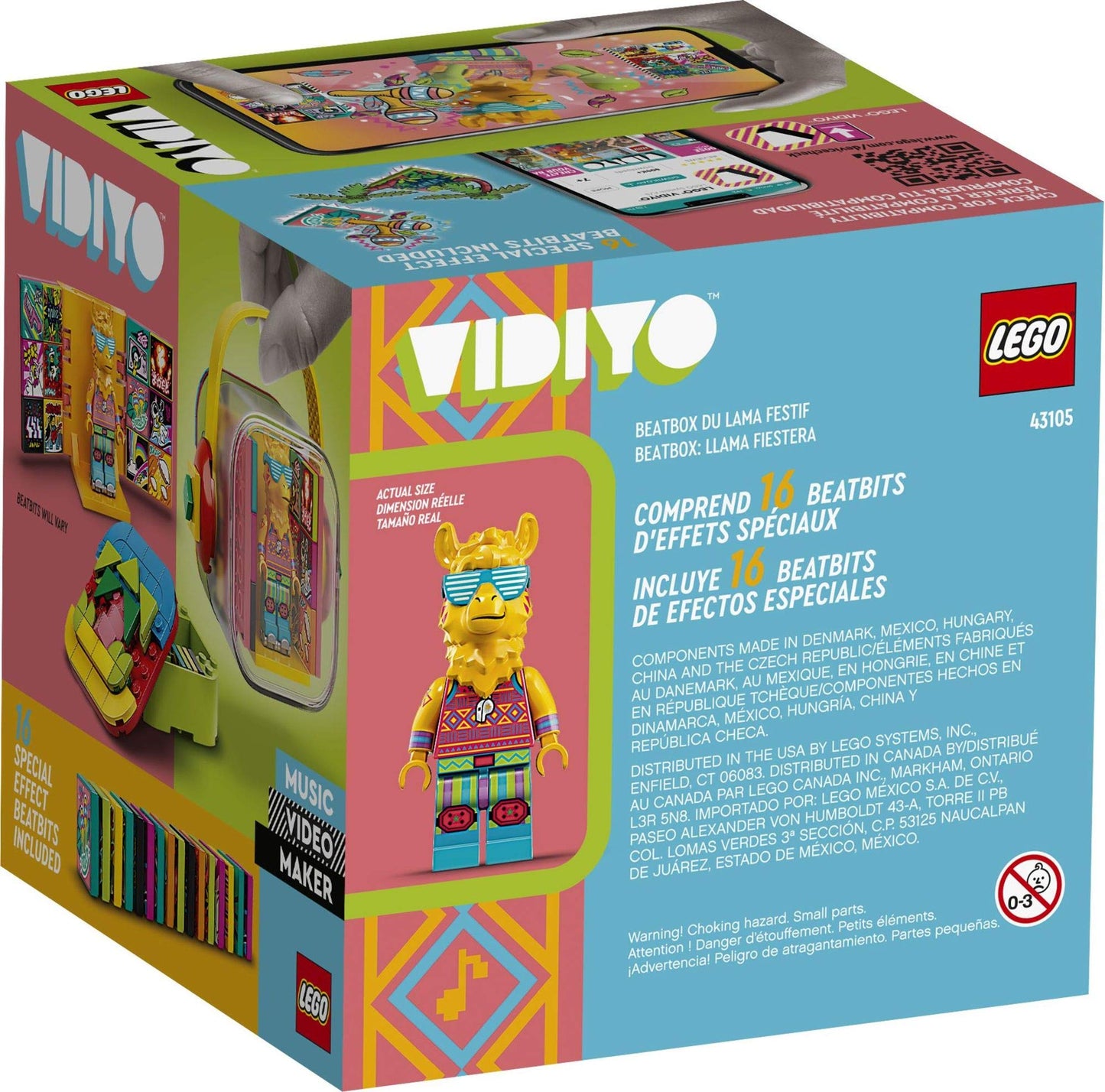 LEGO VIDIYO Party Llama BeatBox 43105 – Create Music Videos with Minifigure & BeatBits