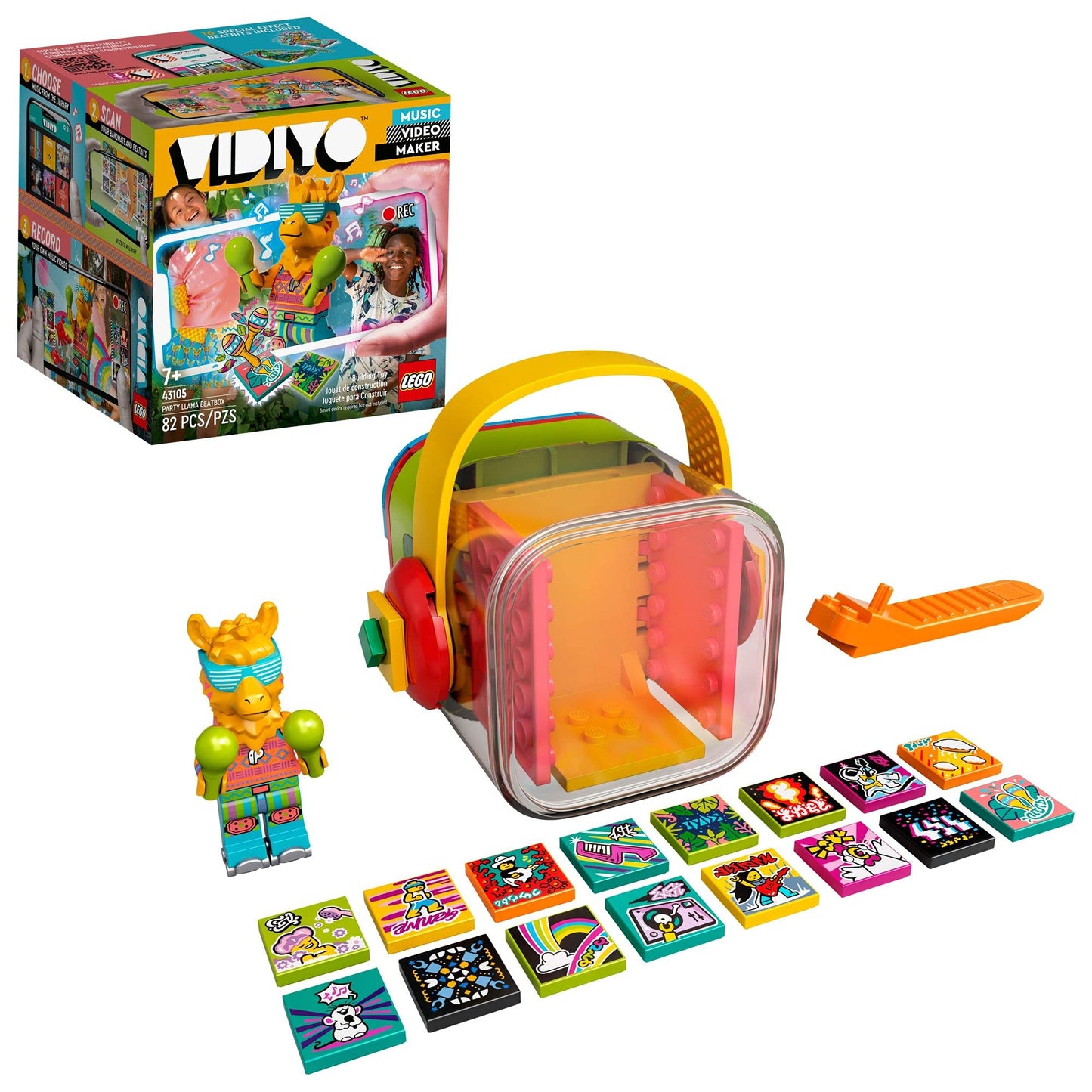 LEGO VIDIYO Party Llama BeatBox 43105 – Create Music Videos with Minifigure & BeatBits