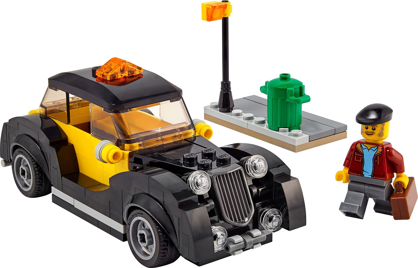 LEGO Vintage Taxi 40532 Exclusive Building Set | Classic City Car