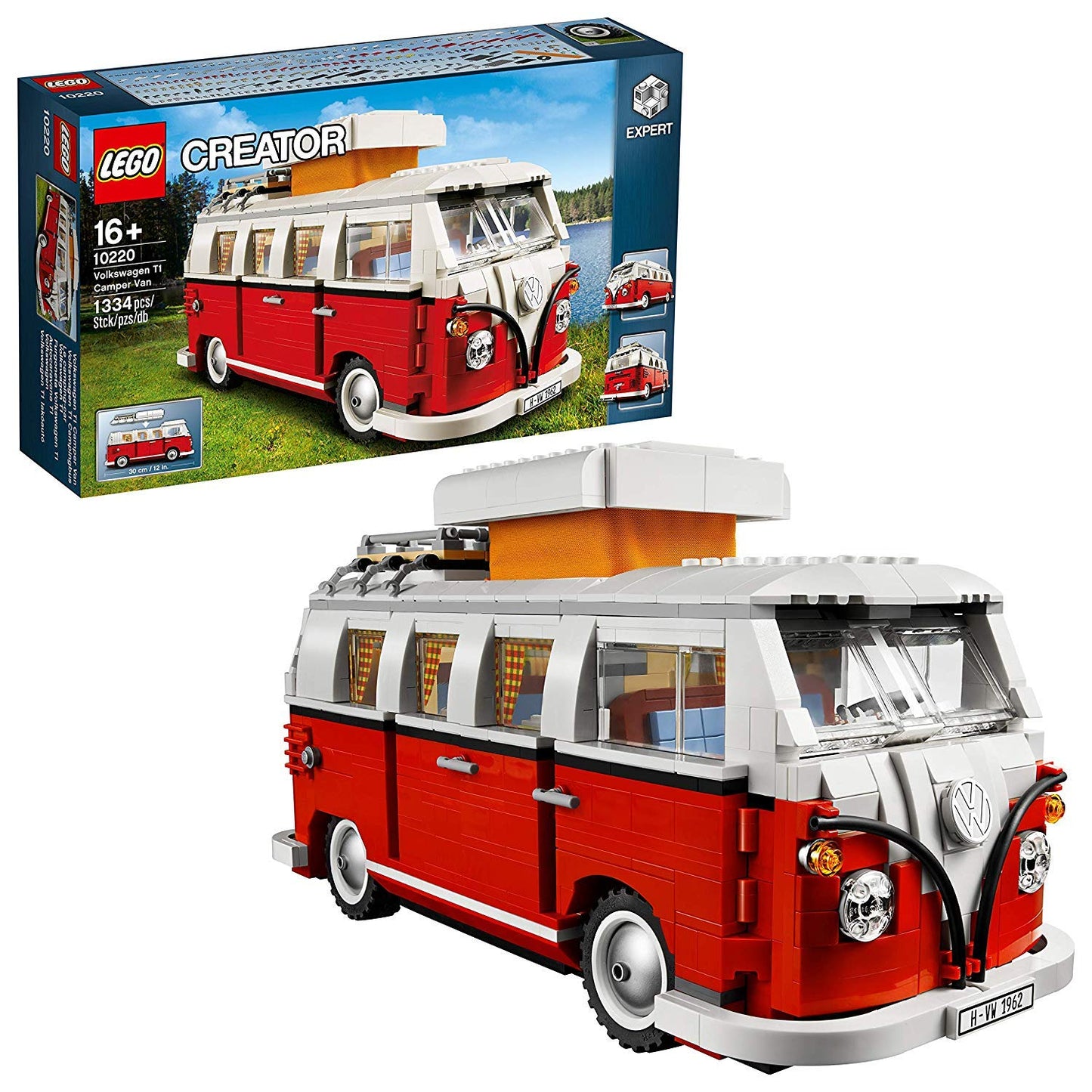 LEGO Creator Volkswagen T1 Camper Van 10220 – Authentic 1962 VW Replica