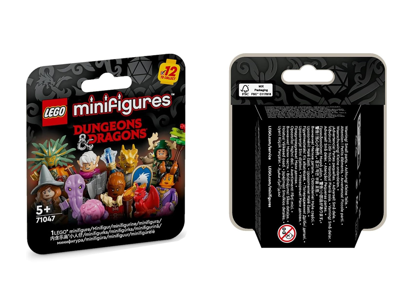 LEGO 71047 Dungeons & Dragons Collectible Minifigures – 12 Characters, One Per Blind Box
