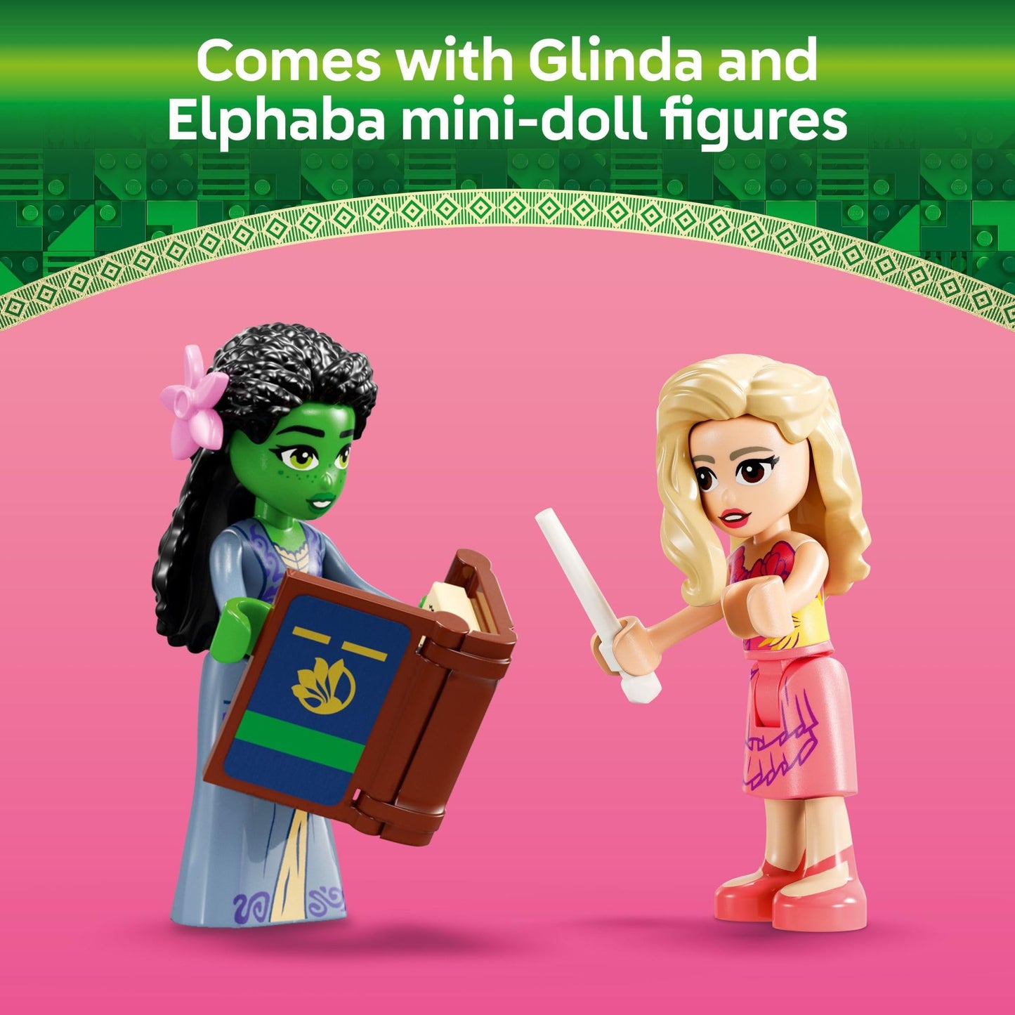 LEGO Wicked Glinda & Elphaba's Dormitory (75683) – Buildable Doll House for Kids Aged 8+