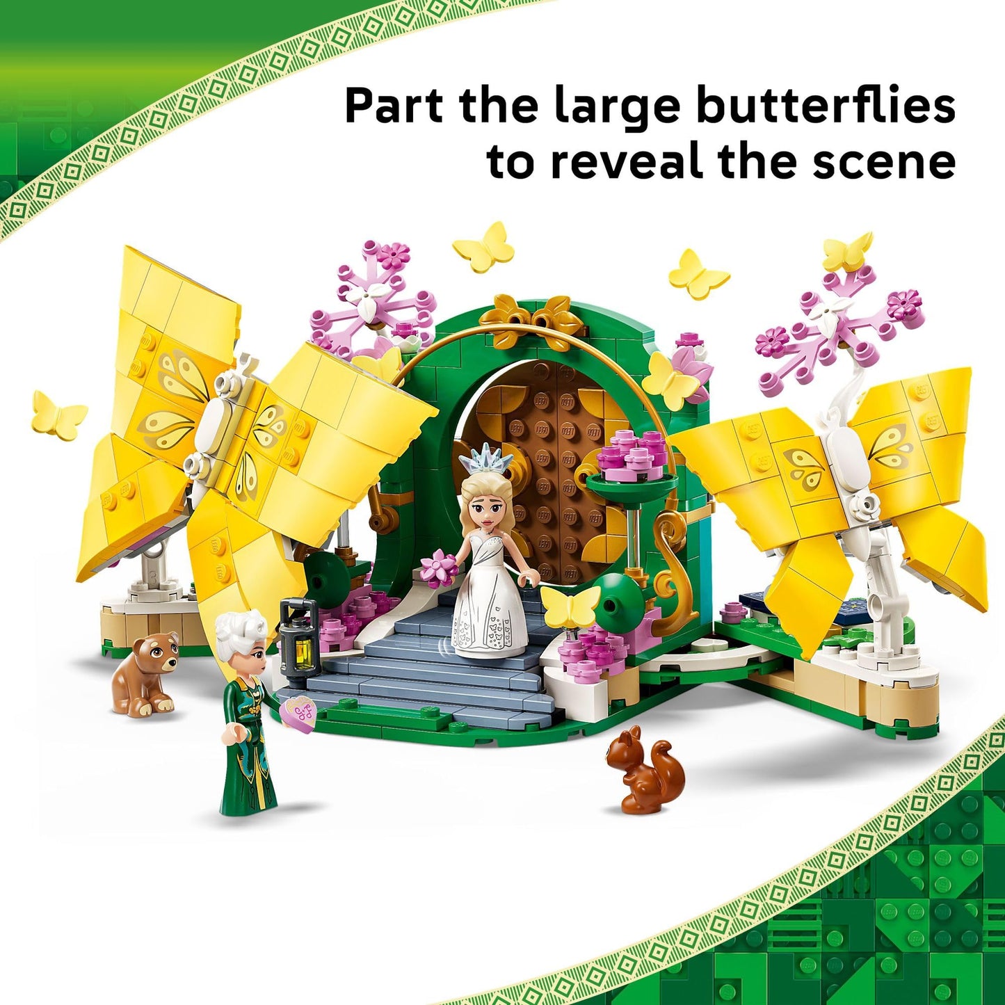 LEGO Wicked Glinda's Wedding Day Building Toy (75688) – 476 Pieces