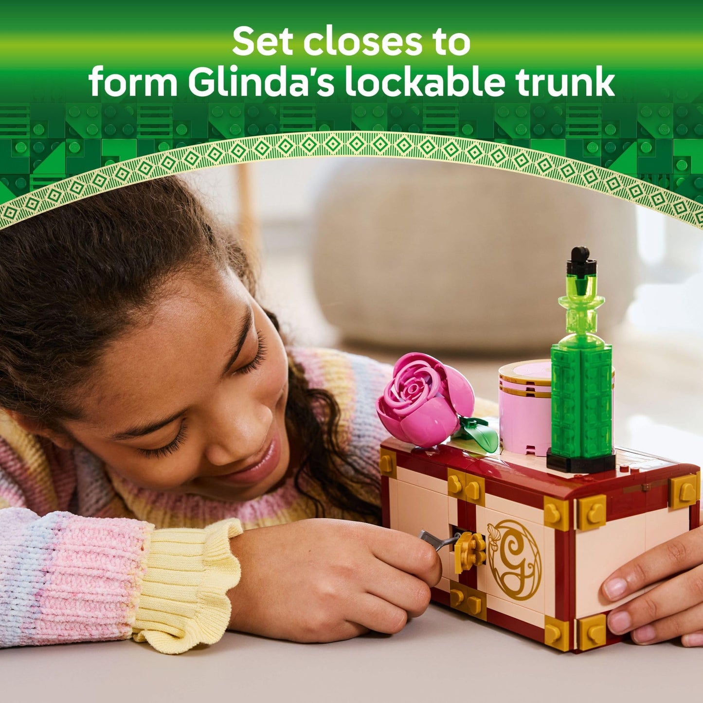 LEGO Wicked Glinda & Elphaba's Dormitory (75683) – Buildable Doll House for Kids Aged 8+