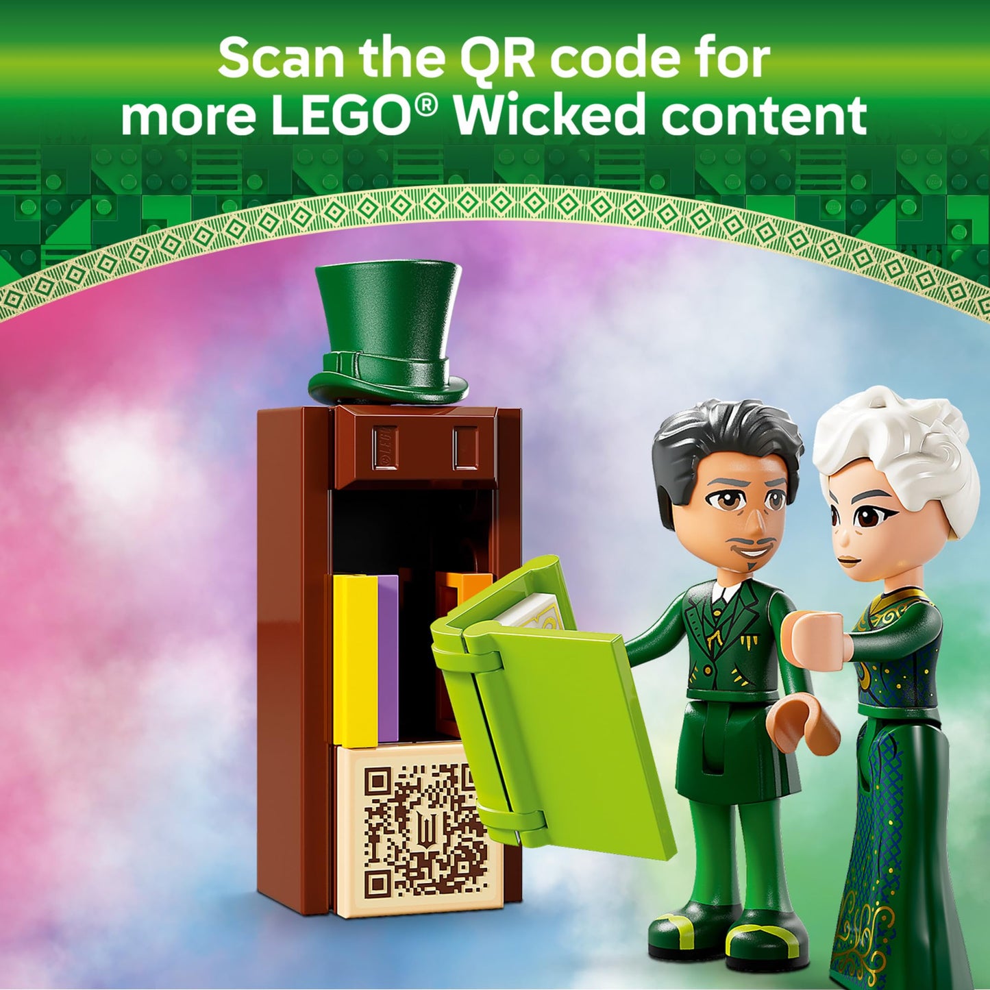 LEGO Wicked Welcome to Emerald City 75684 | 3-Story Tower & Minidolls (Ages 9+)