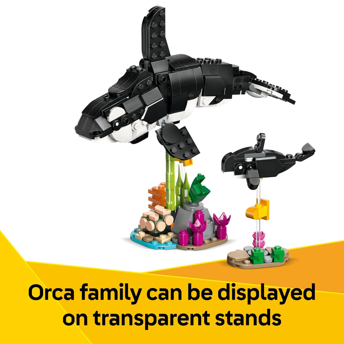 LEGO Creator 3-in-1 Wild Animals Panda Family – 626-Piece Building Kit for Kids 8+