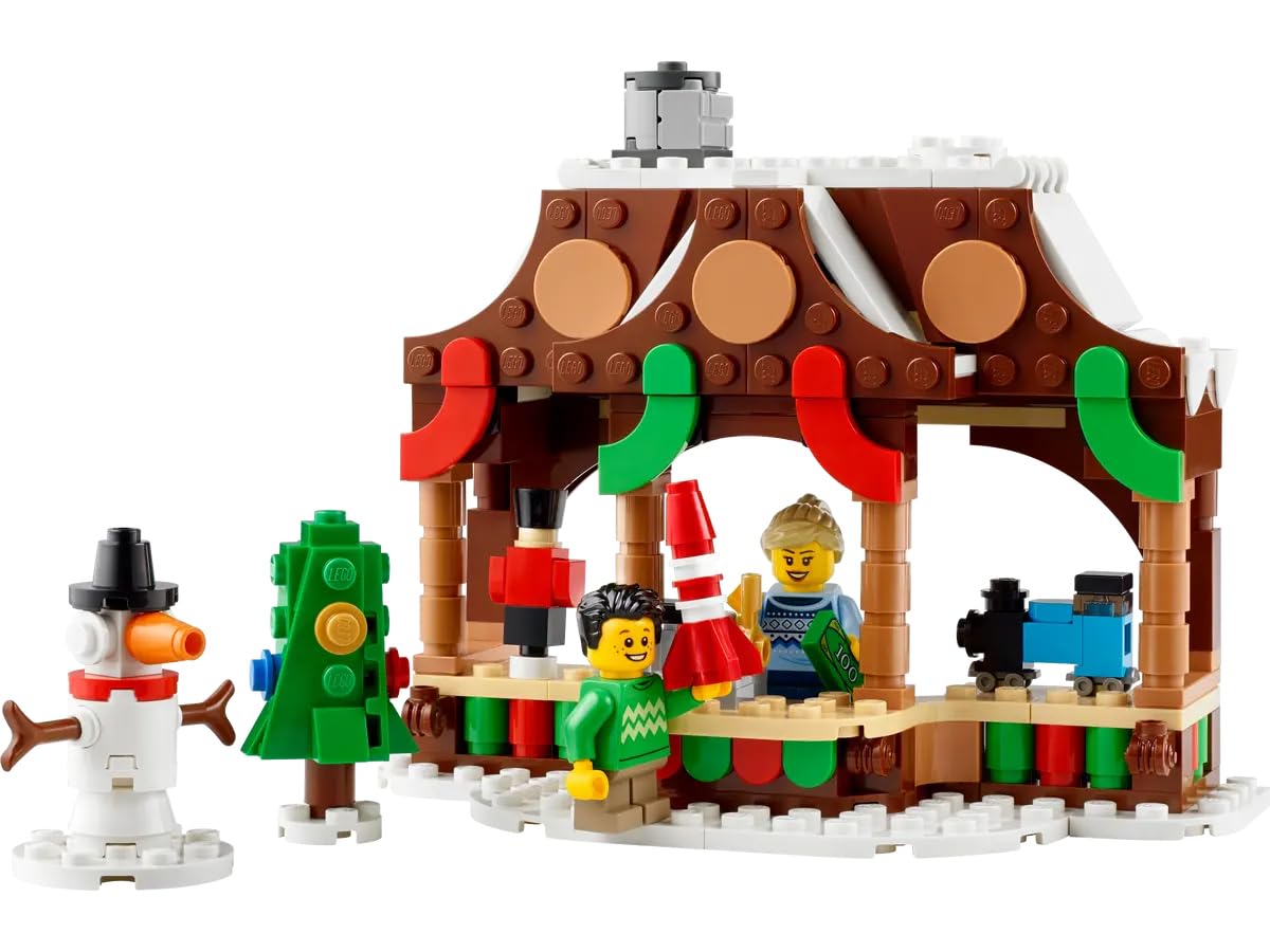 LEGO 40602 Winter Market Stall GWP (271 pcs) – Festive Holiday Play & Storytelling