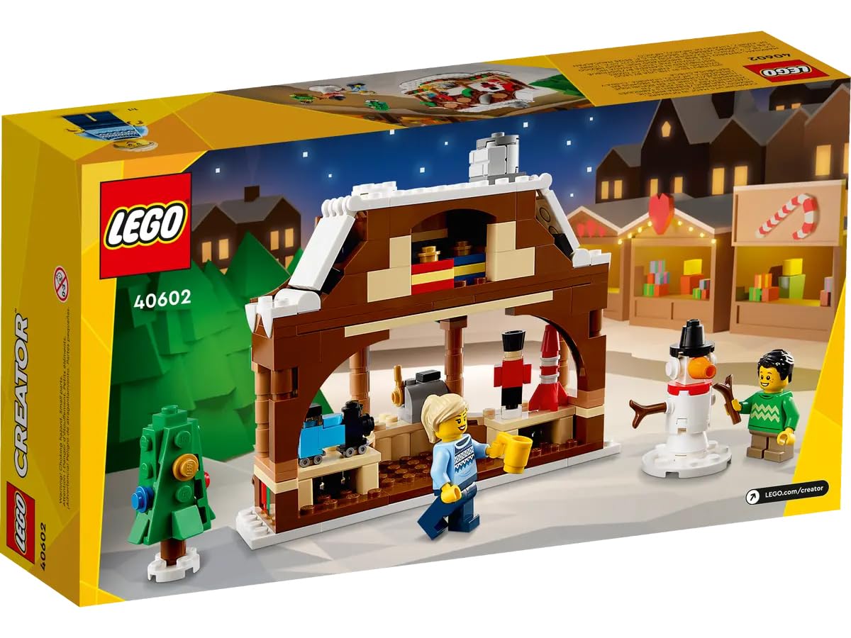 LEGO 40602 Winter Market Stall GWP (271 pcs) – Festive Holiday Play & Storytelling