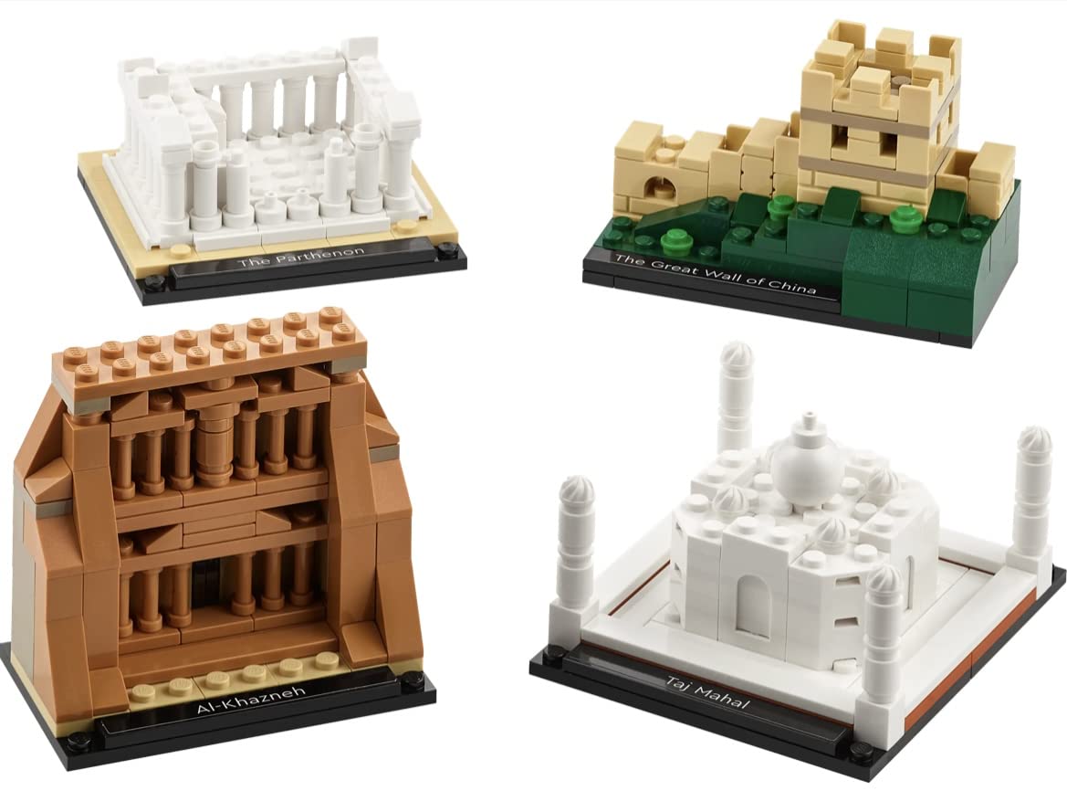 LEGO World of Wonders 40585 Exclusive Set – 4 Iconic Landmarks in Brick