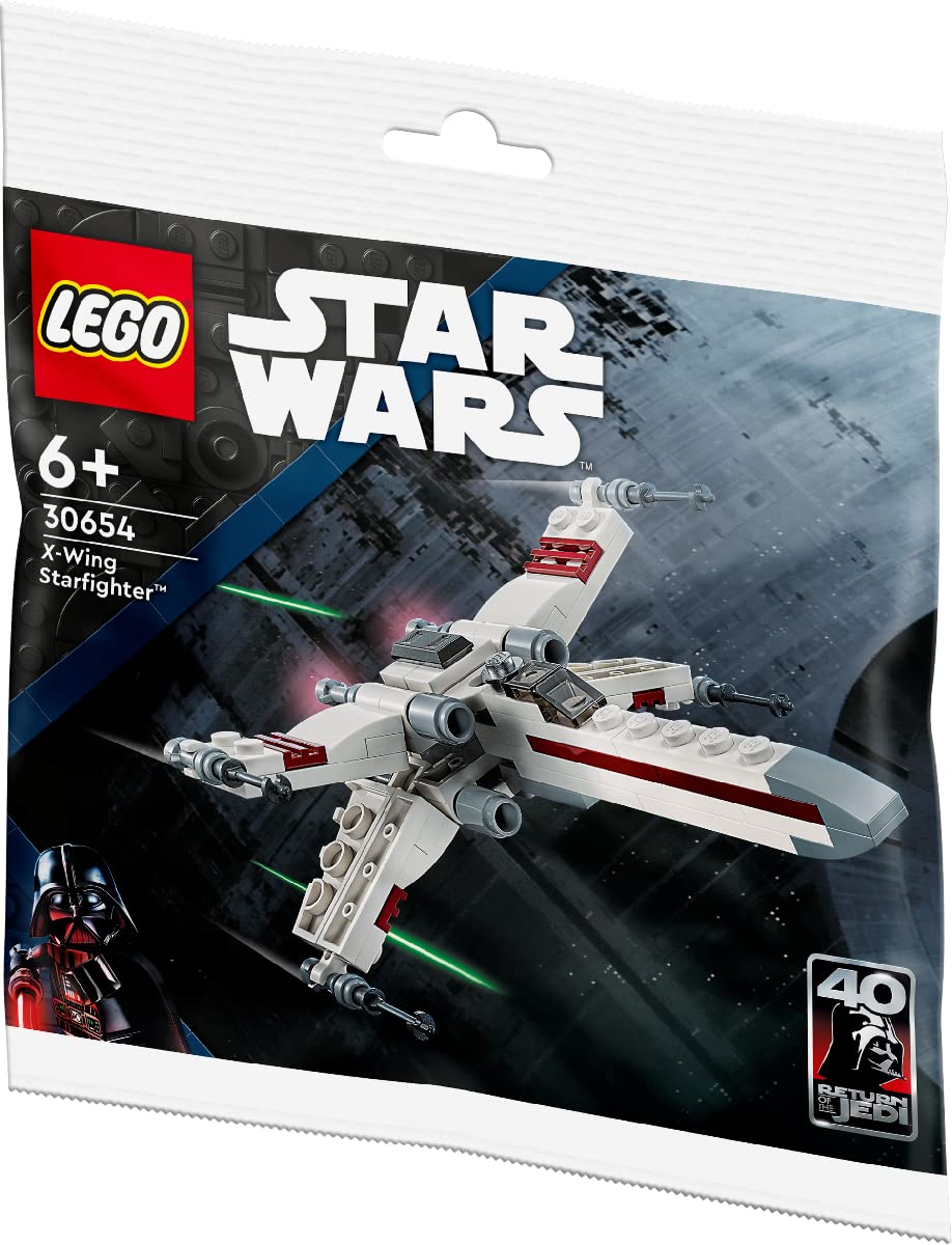 LEGO X-Wing Starfighter Set 30654 – 87 Pieces, Ages 6+