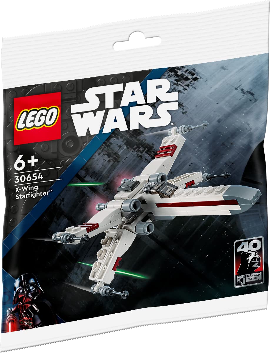 LEGO X-Wing Starfighter Set 30654 – 87 Pieces, Ages 6+
