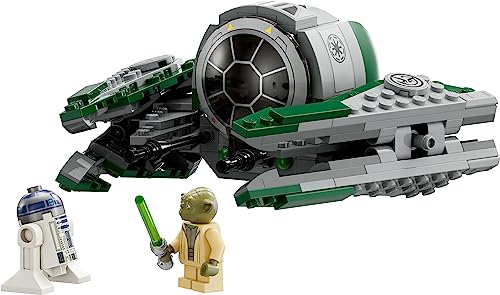 LEGO 75360 Yoda's Jedi Starfighter – The Clone Wars Set with Yoda & R2-D2